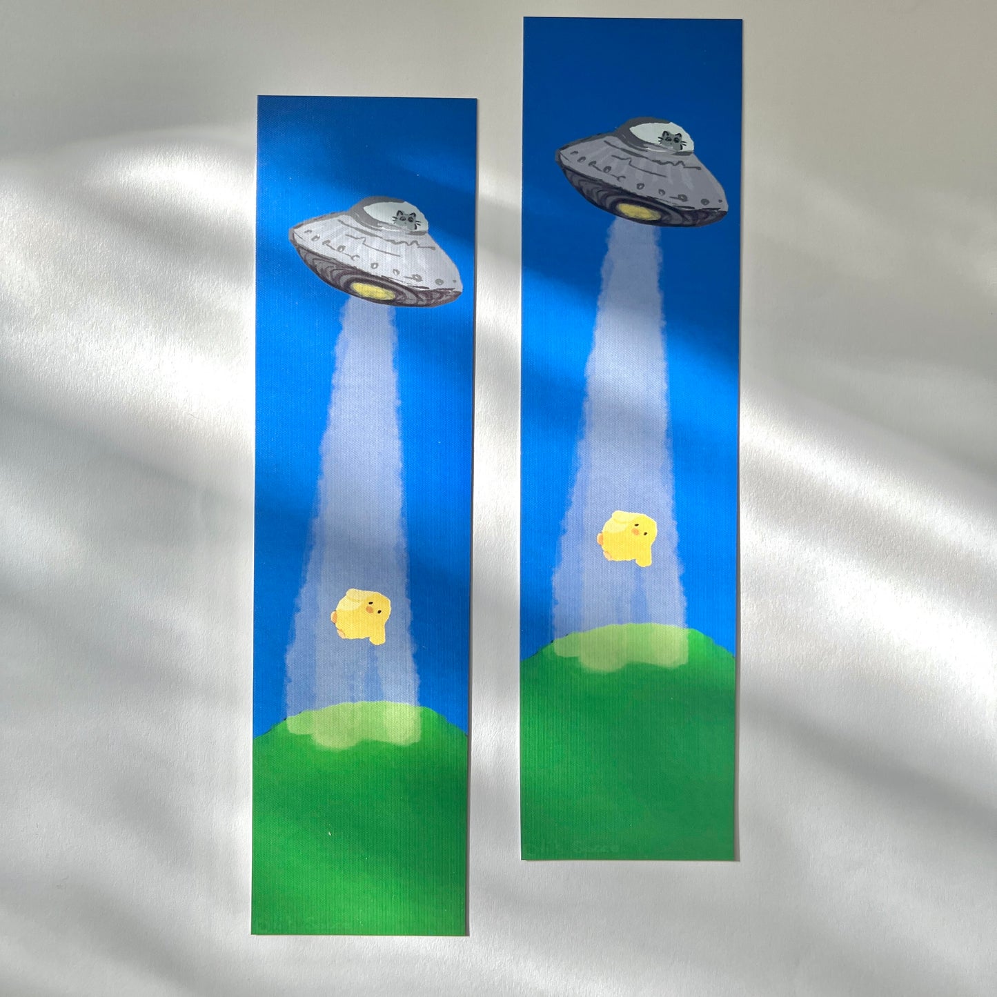 Ufo ducky bookmark