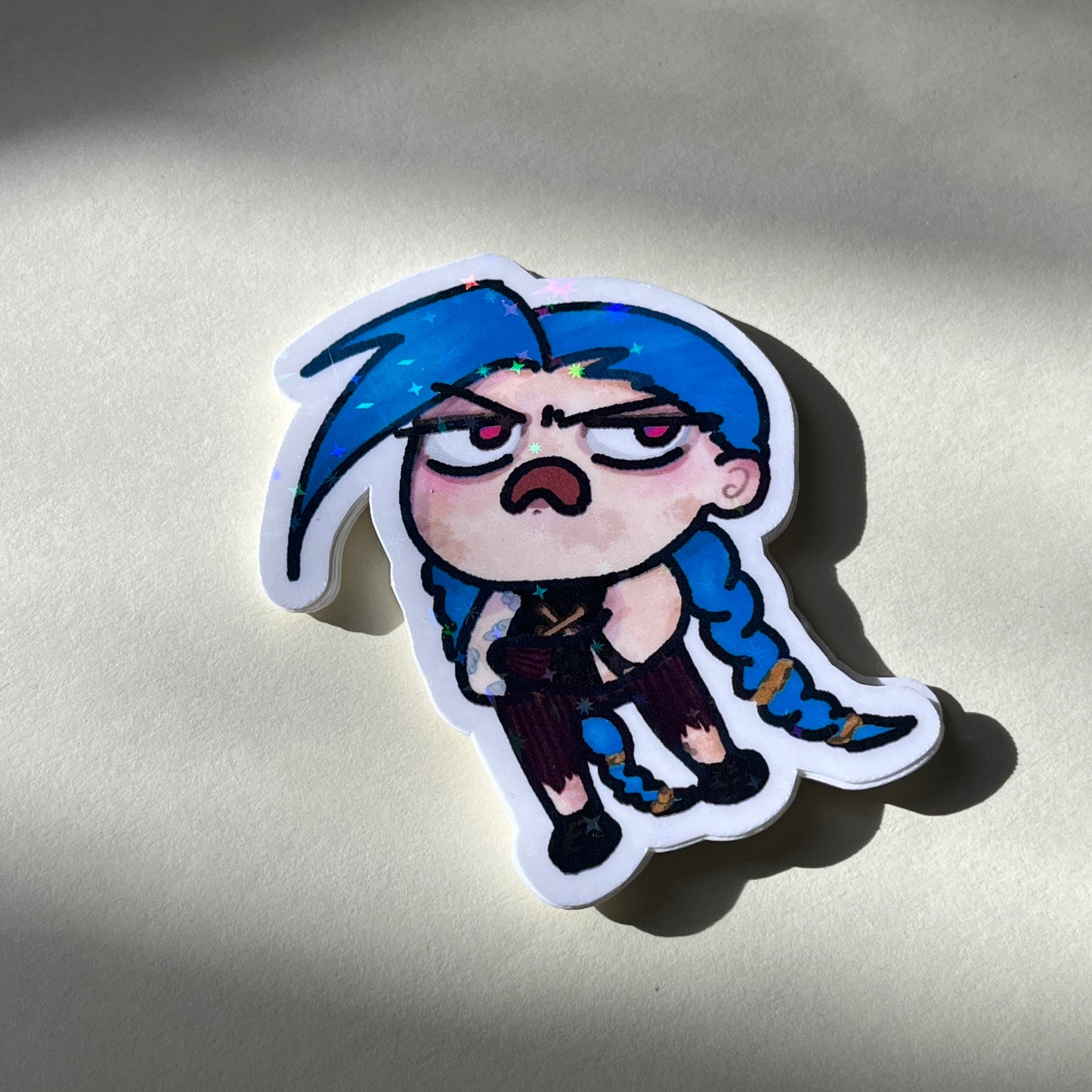 Jinx arcane sticker