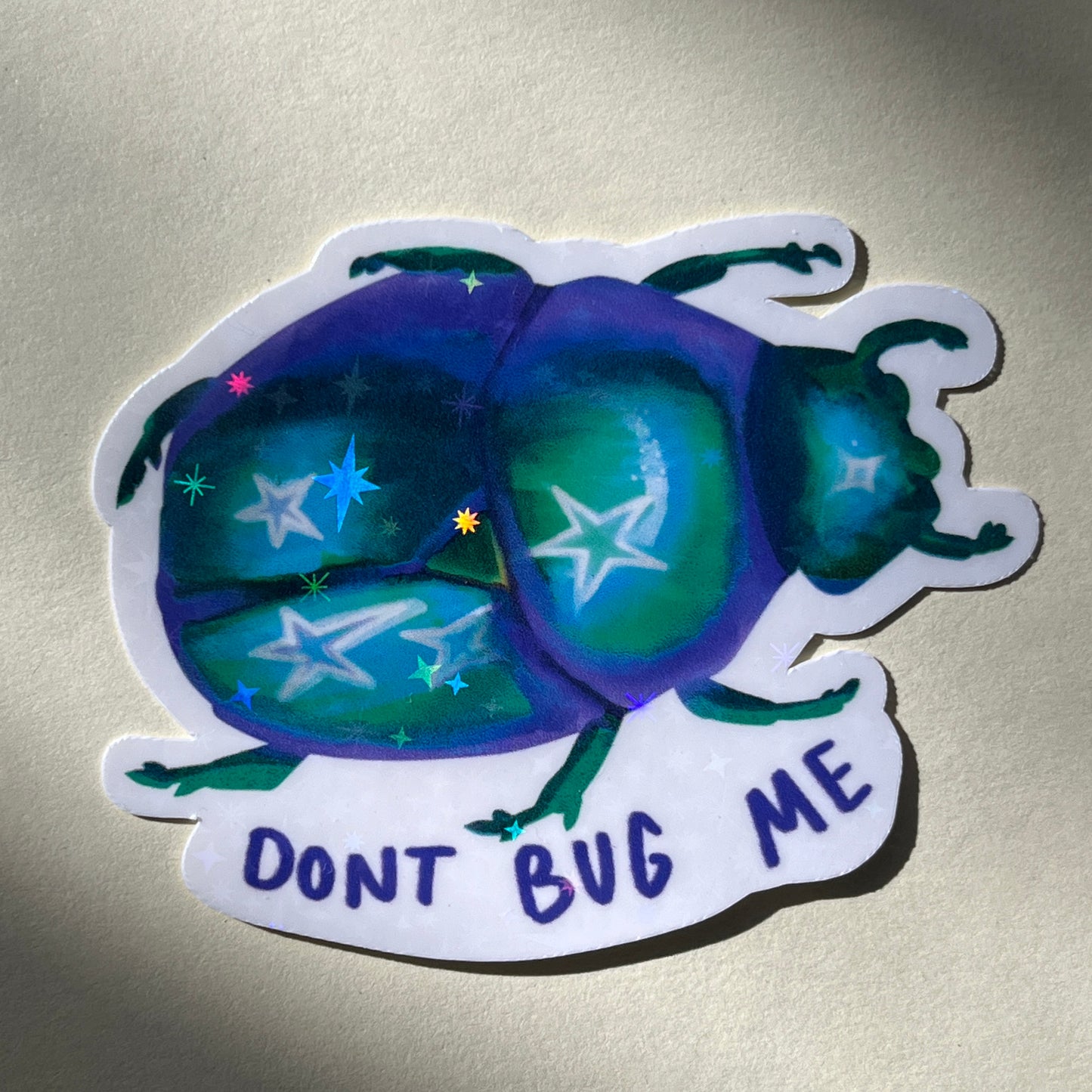 Don’t bug me sticker