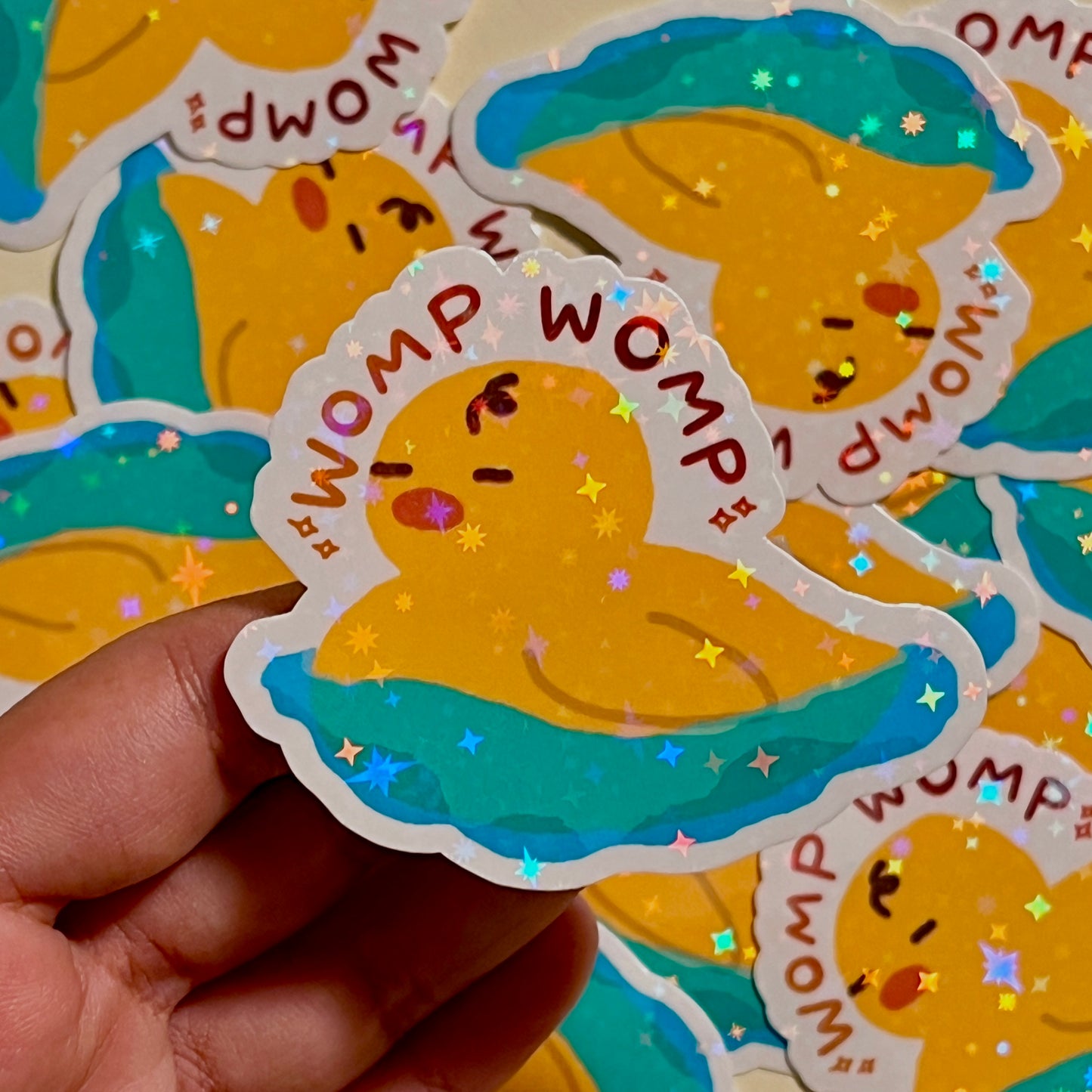 Womp womp sticker