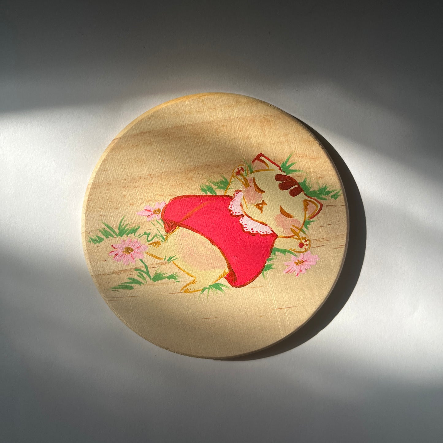 cute cat coaster