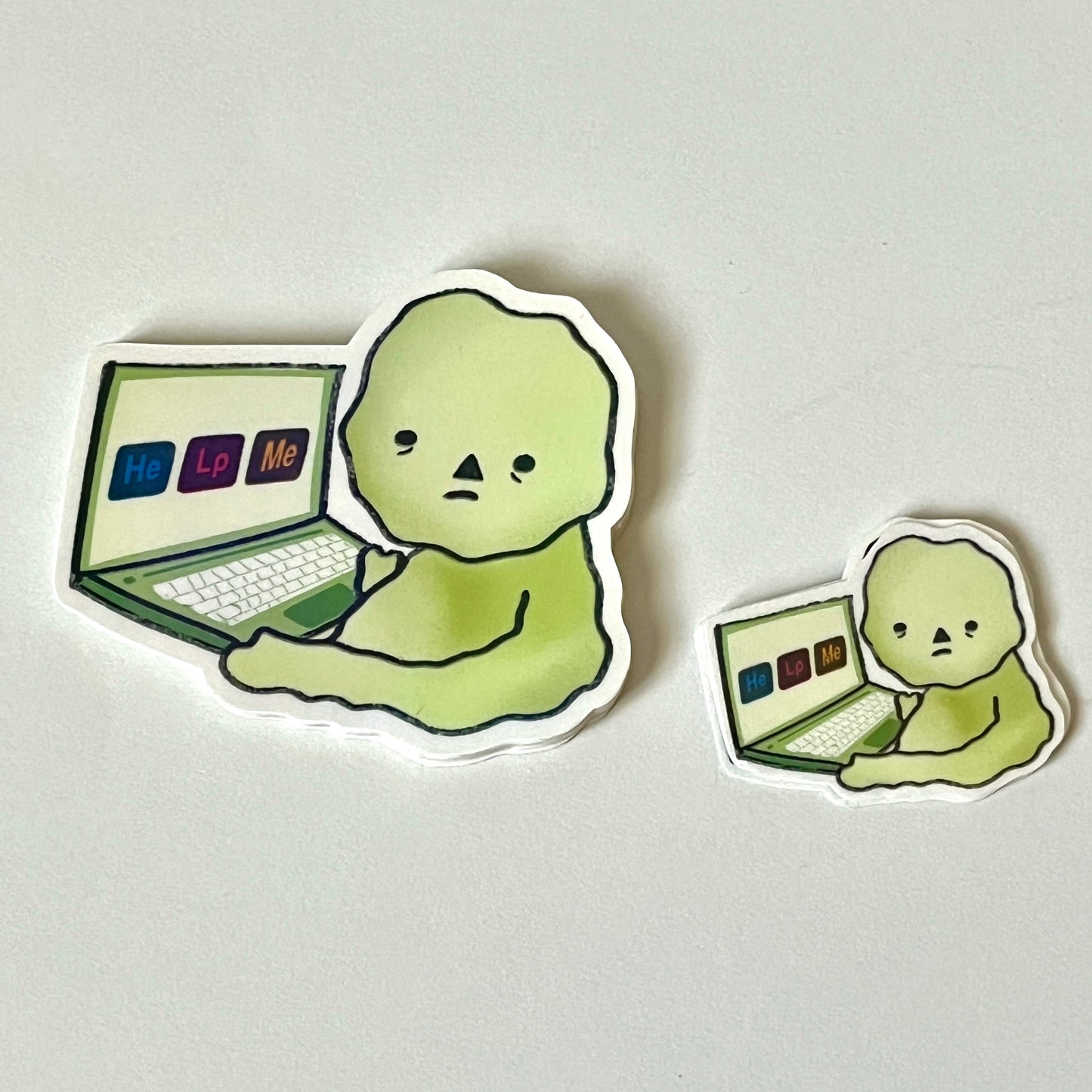 Designer smiski sticker