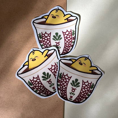 Arabic coffee sticker