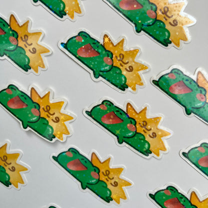 Weeew frog sticker