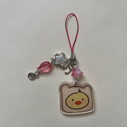 Ducky bread charm