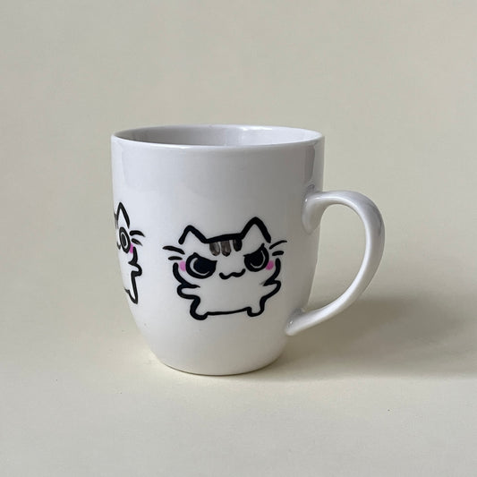Cute cats mug