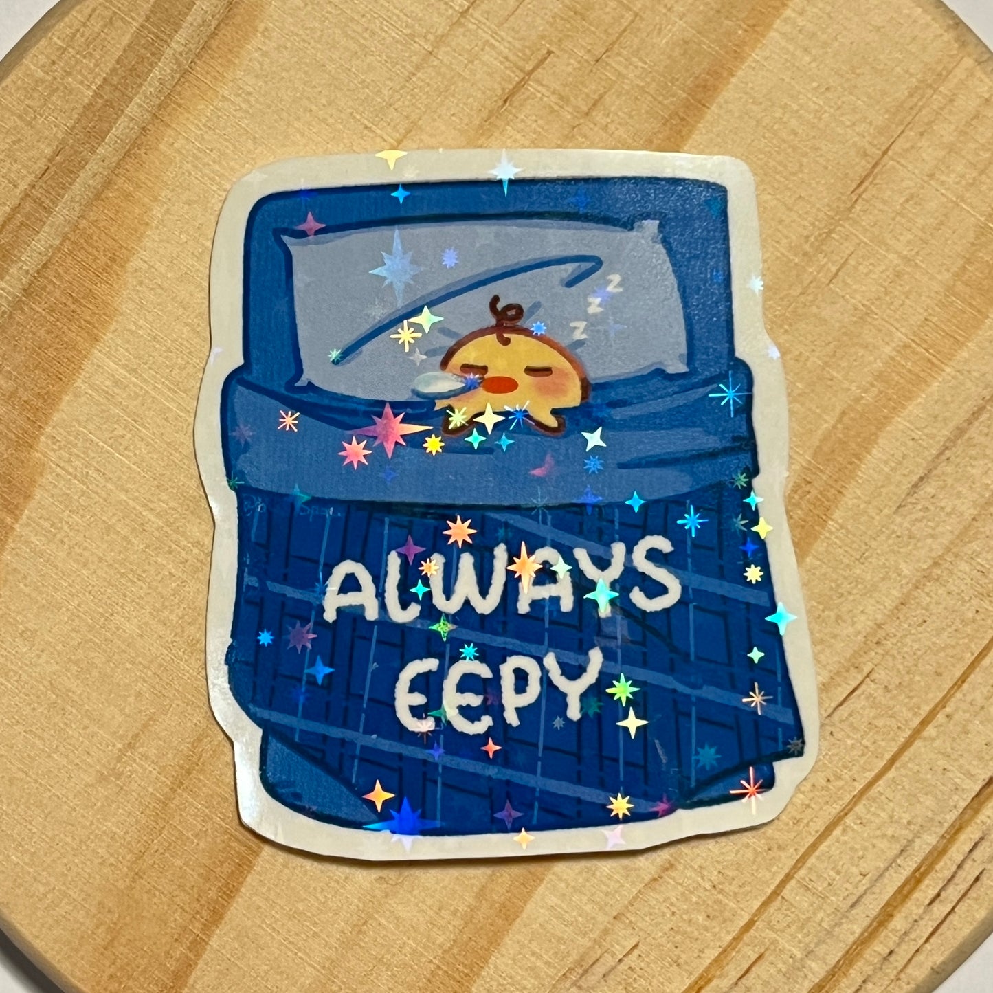 Always sleepy sticker