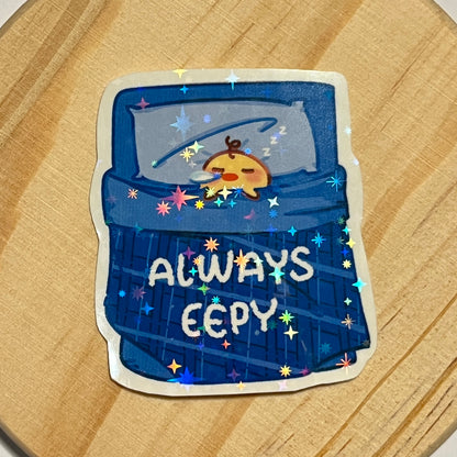 Always sleepy sticker