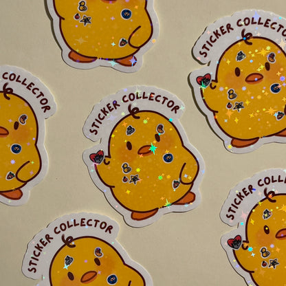 Sticker collector sticker