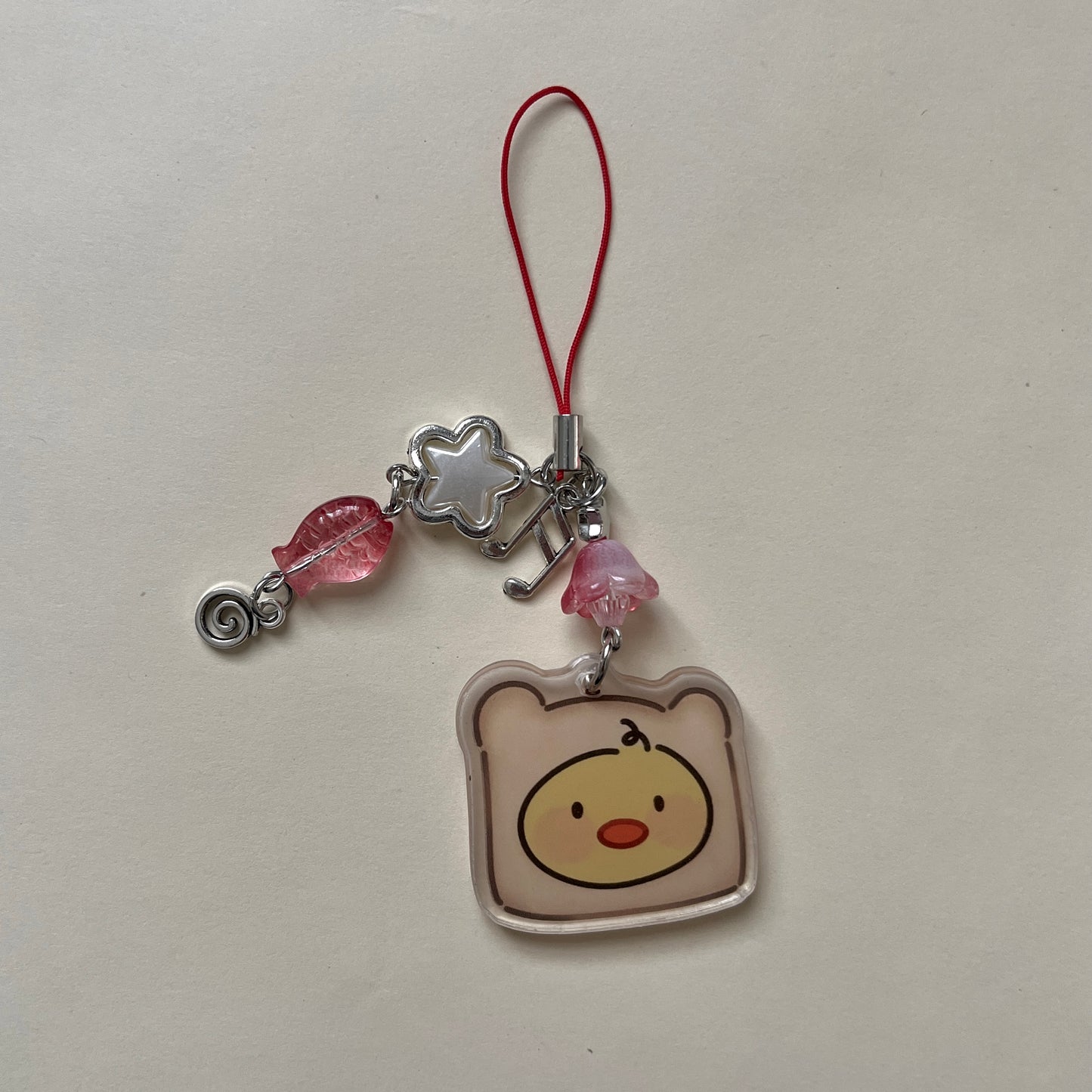 Ducky bread charm