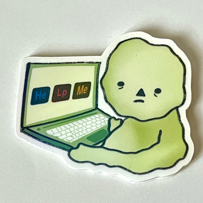 Designer smiski sticker