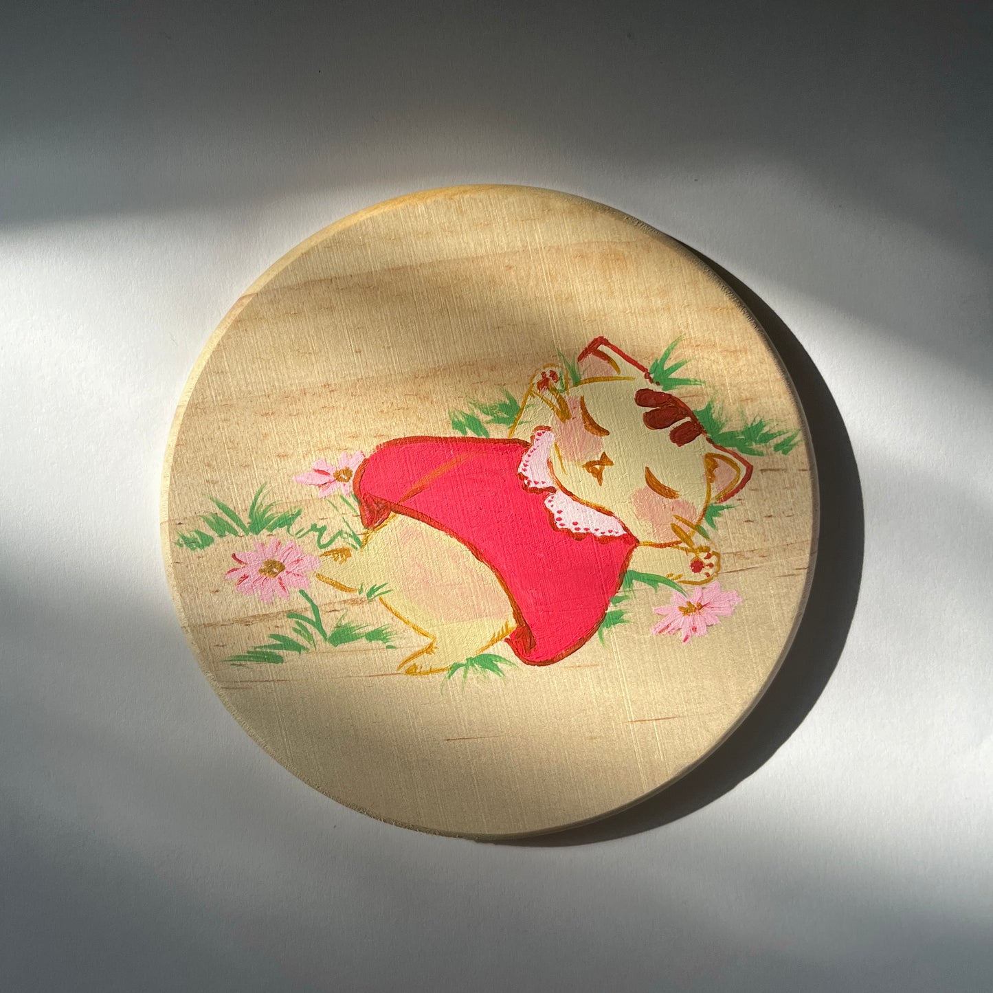 cute cat coaster