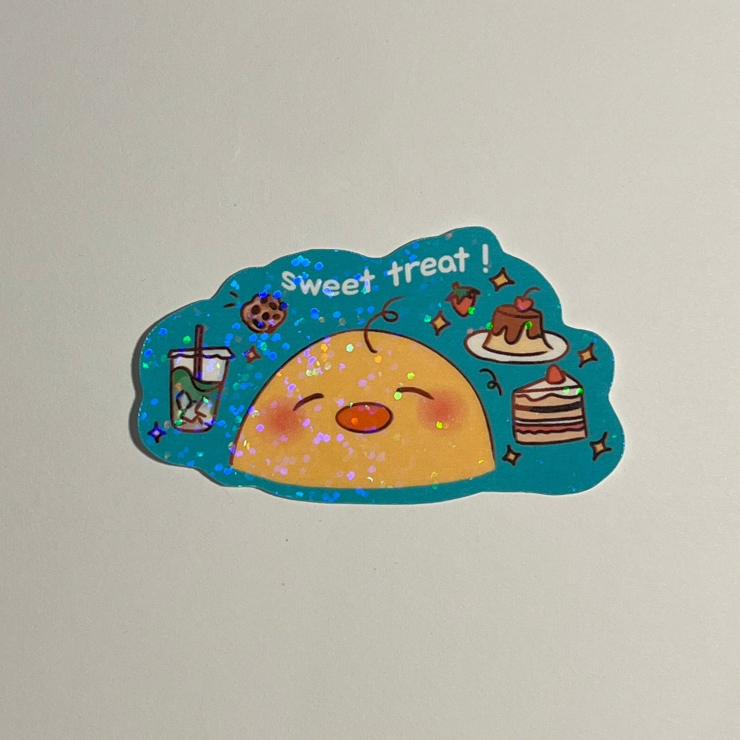 sweet treat ducky sticker