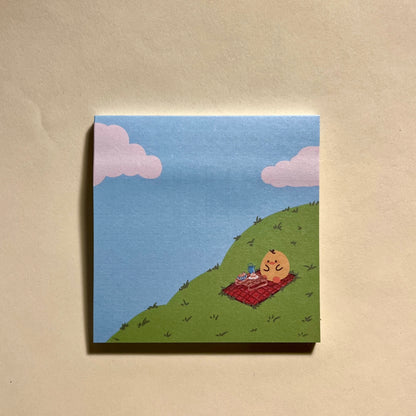 Picnic sticky note