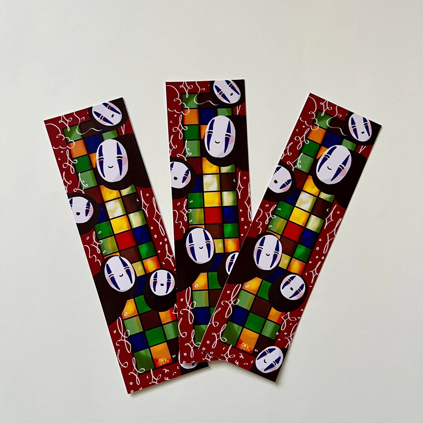 Kaonashi no face spirited away bookmark