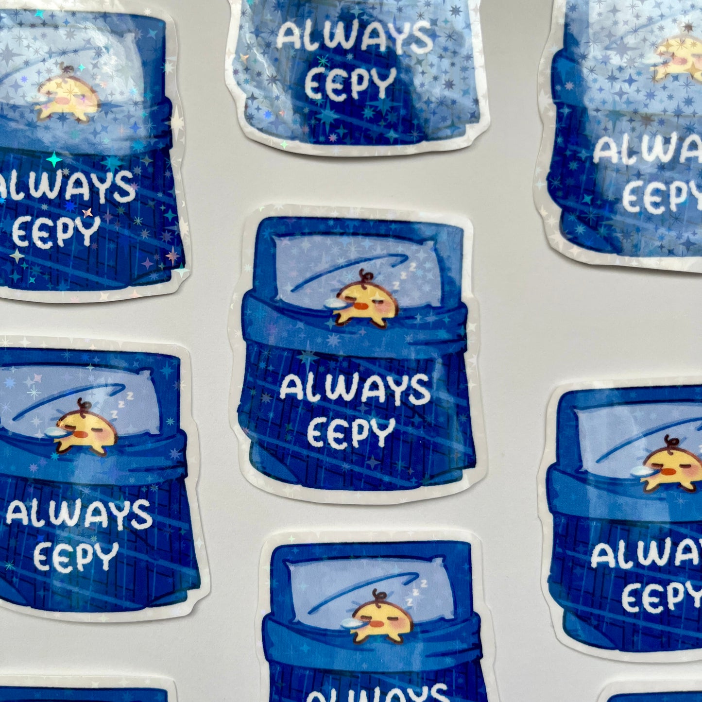 Always sleepy sticker