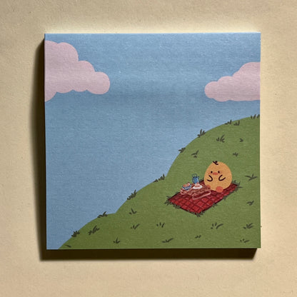 Picnic sticky note
