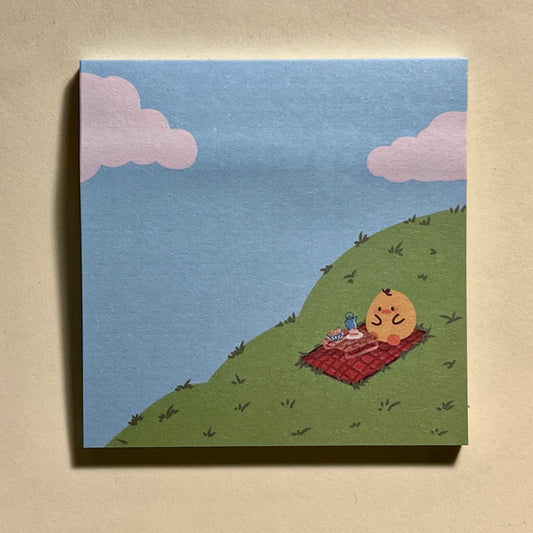 Picnic sticky note