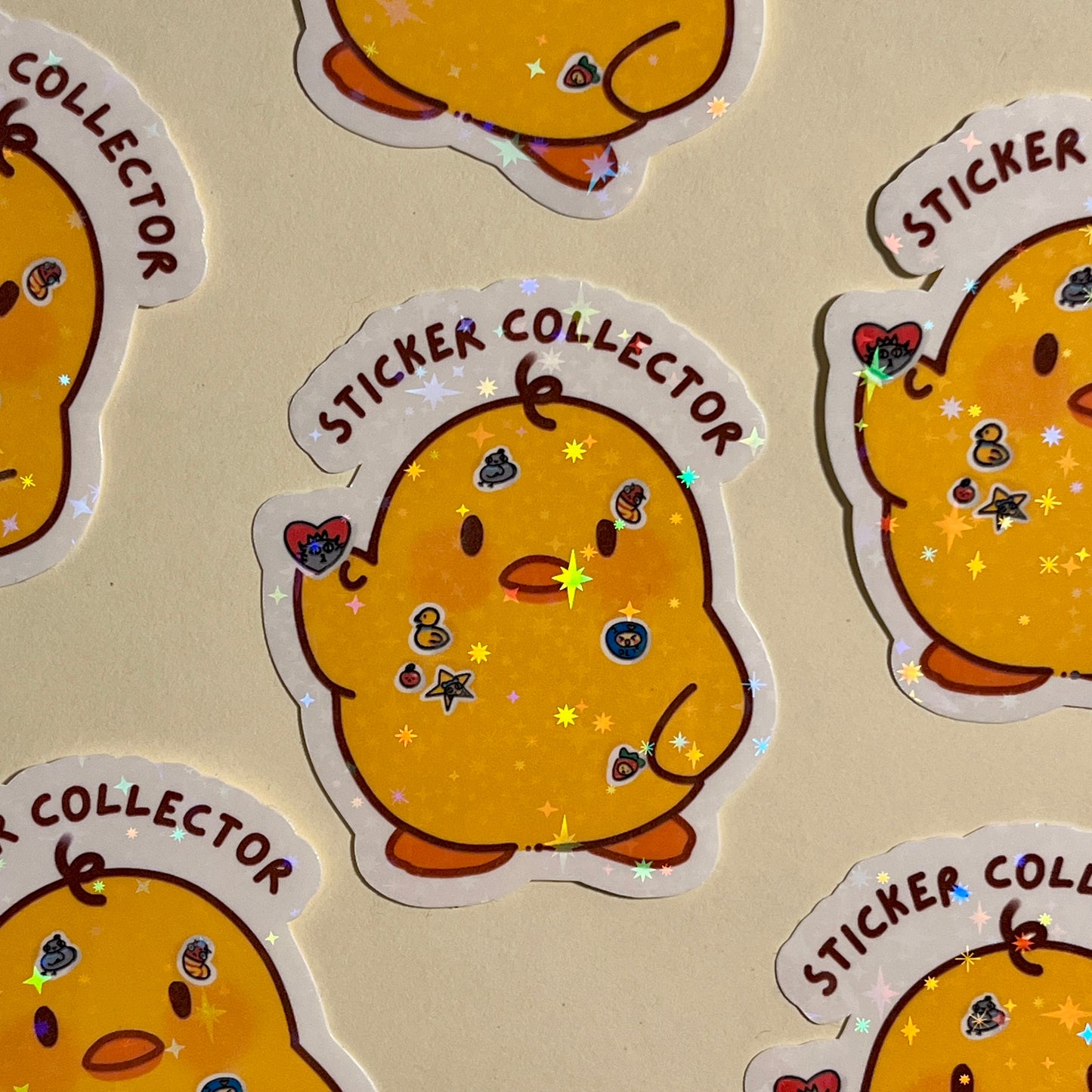 Sticker collector sticker