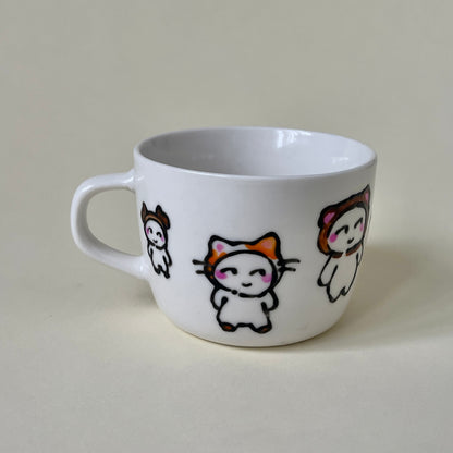 Baby animals mug