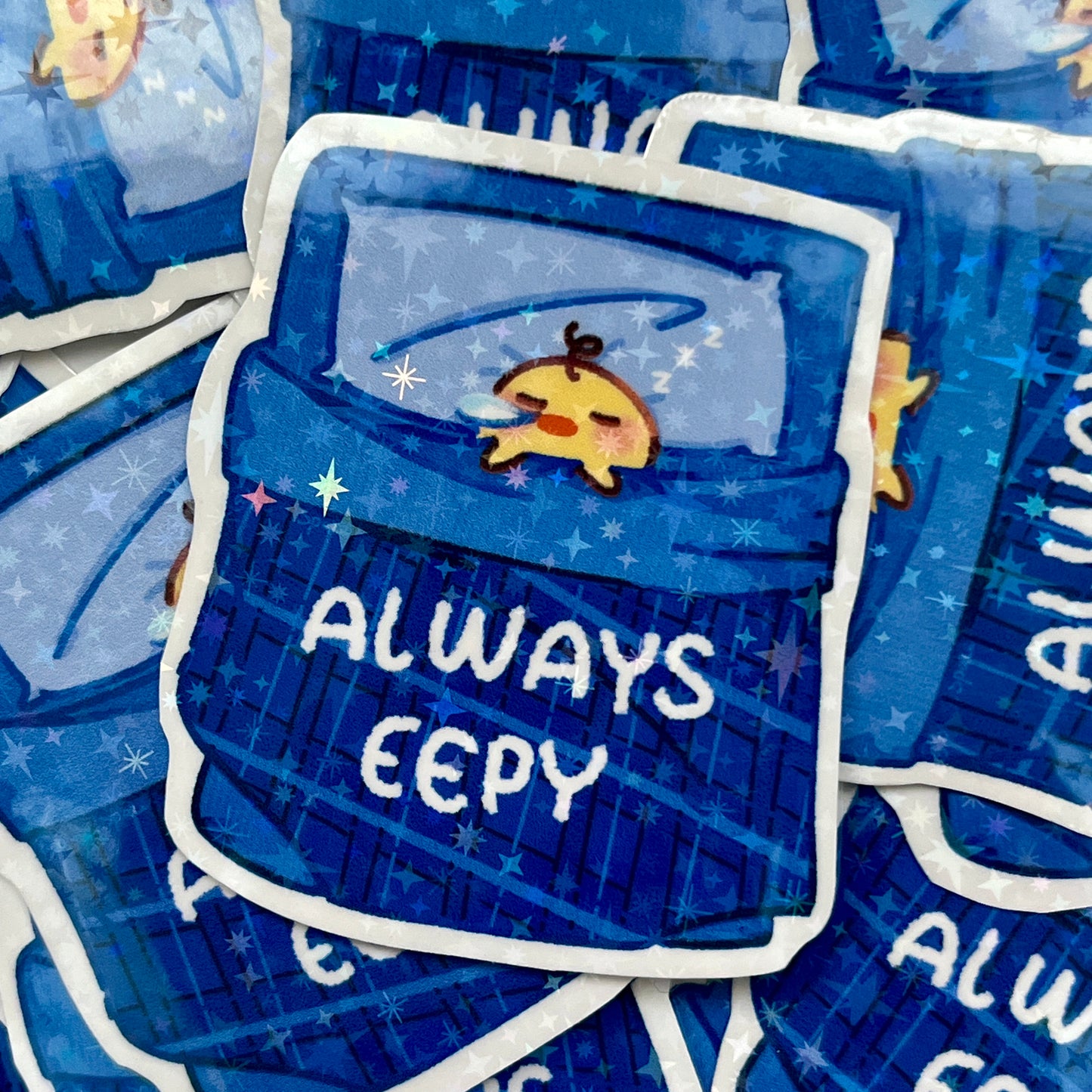 Always sleepy sticker