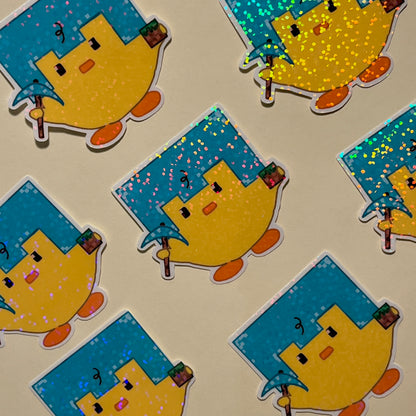Minecraft ducky sticker