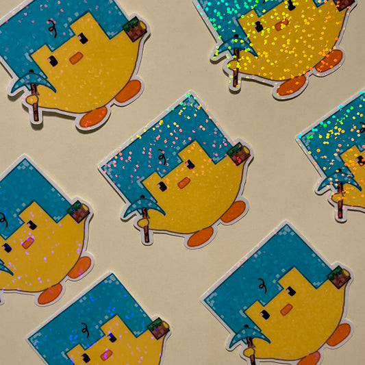 Minecraft ducky sticker