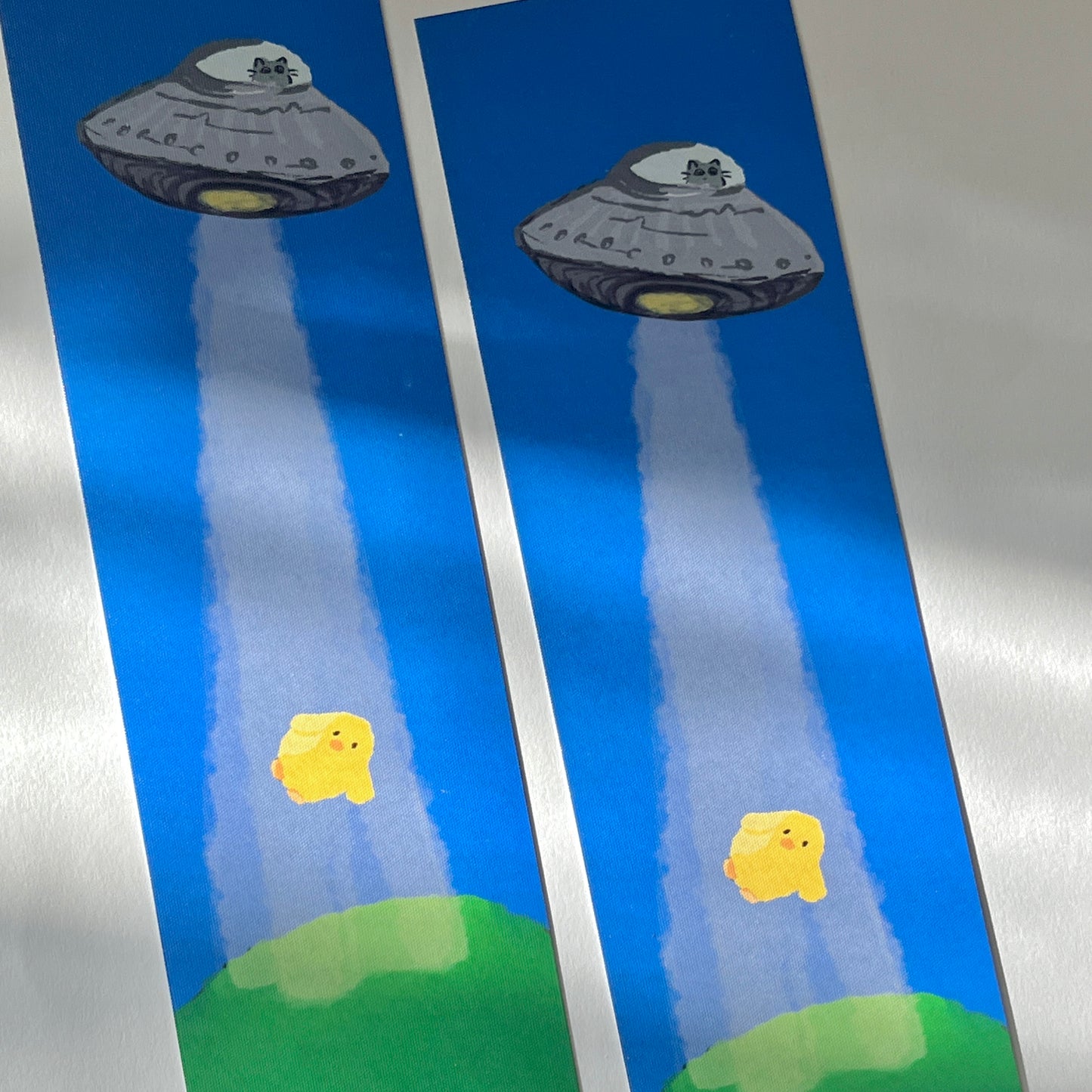 Ufo ducky bookmark