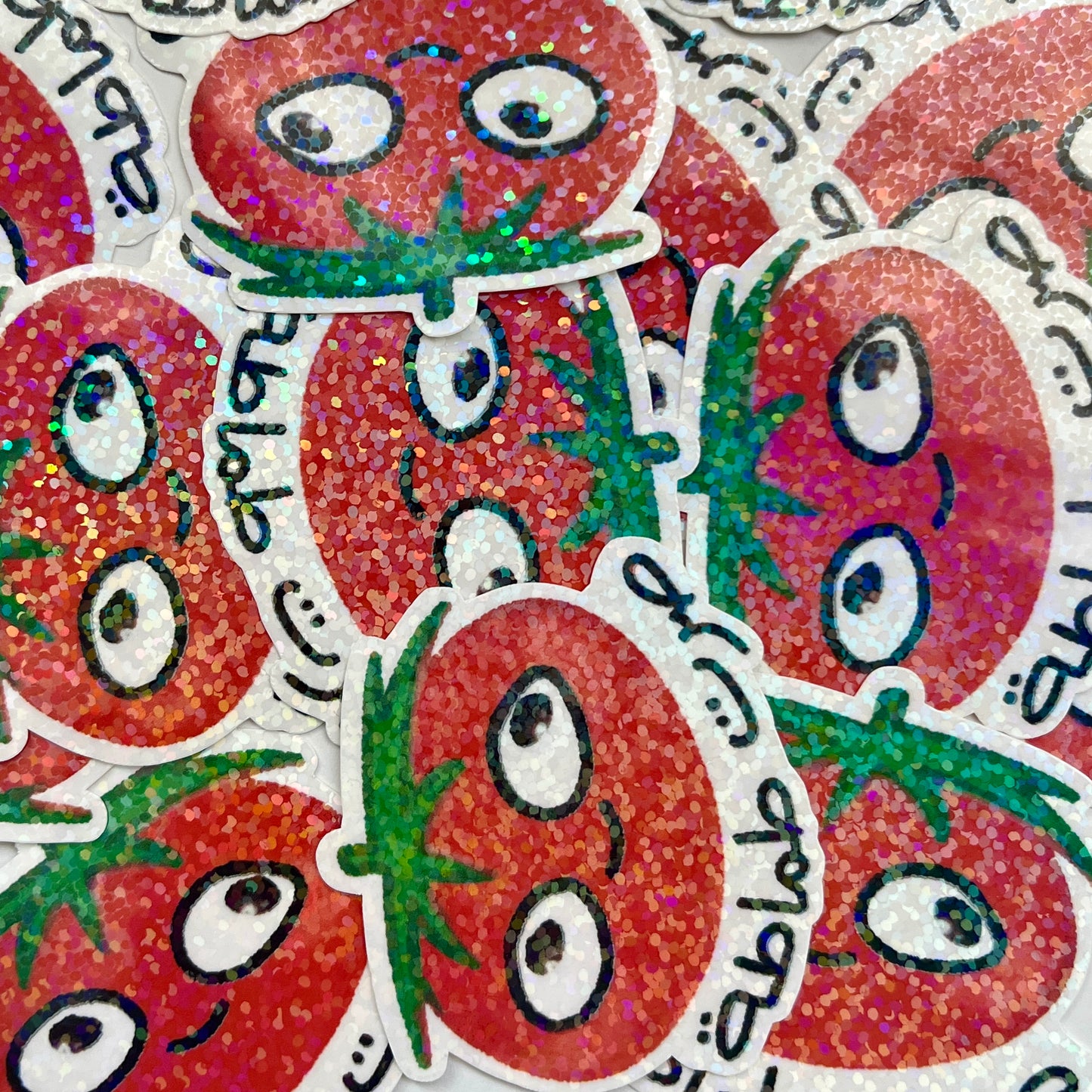 Tomato sticker