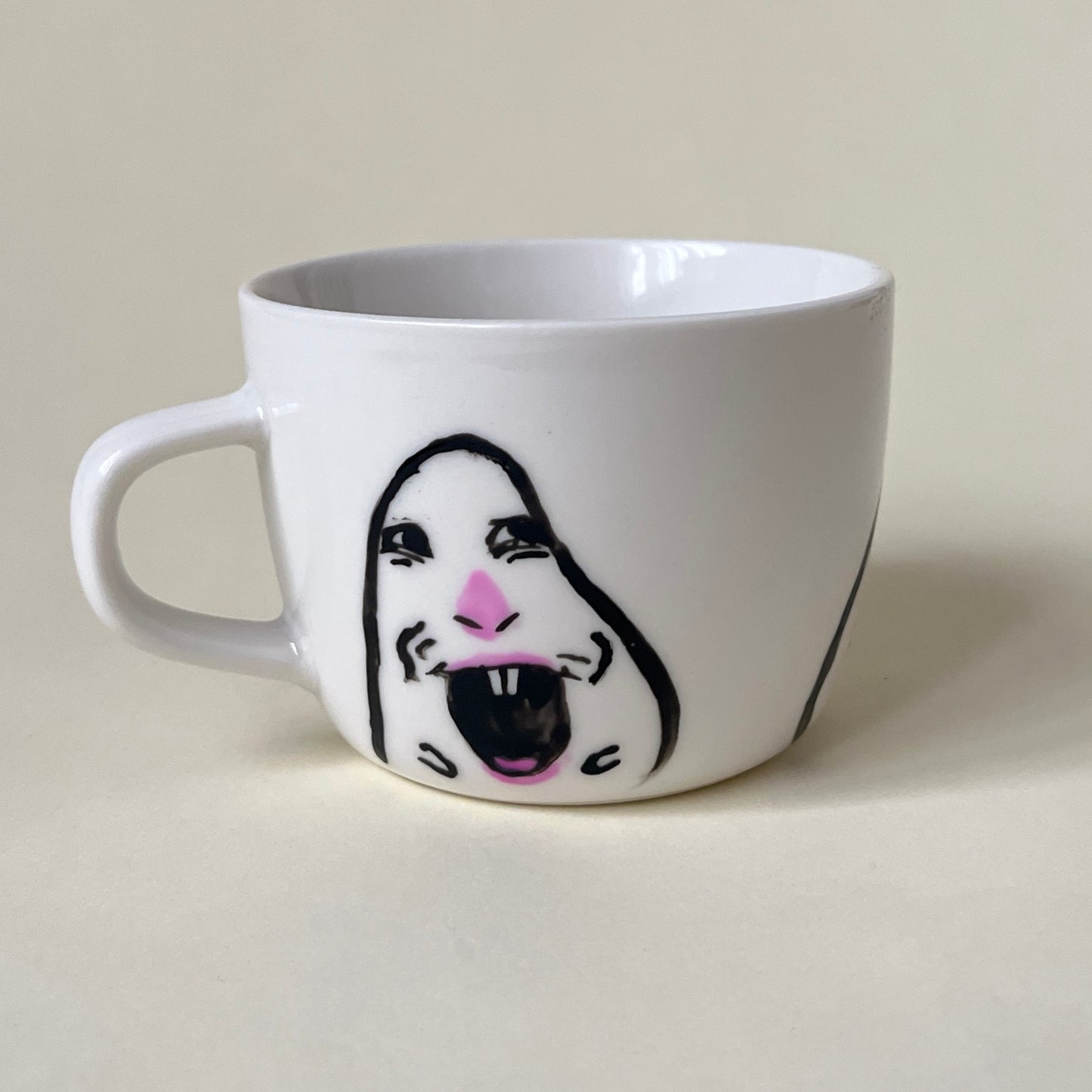 Silly hamster mug
