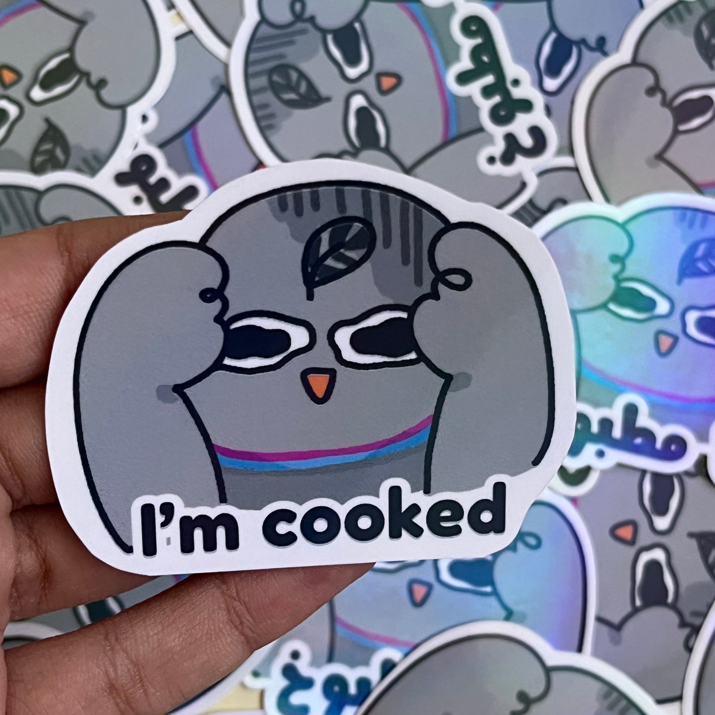 Im cooked sticker