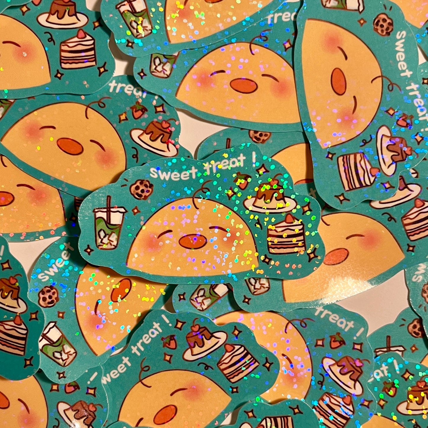 sweet treat ducky sticker