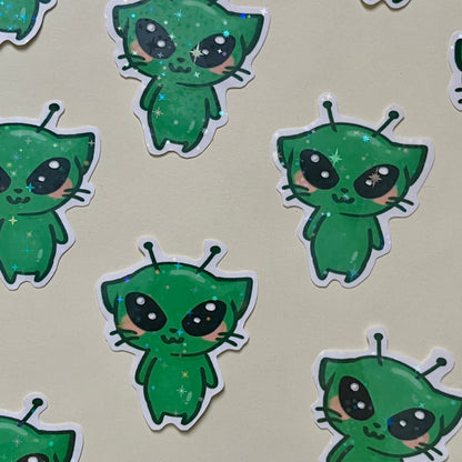 Alien sticker