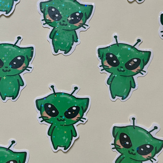 Alien sticker