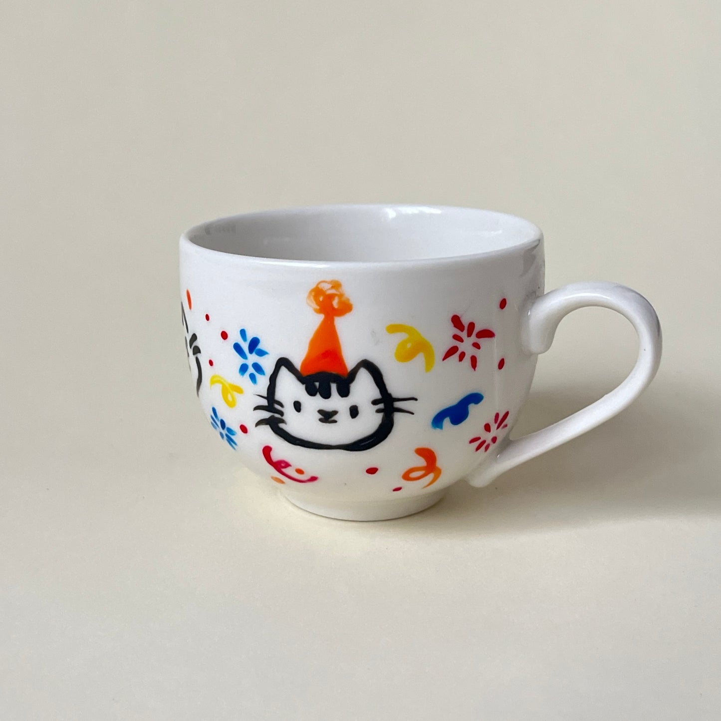 Party kitties mug