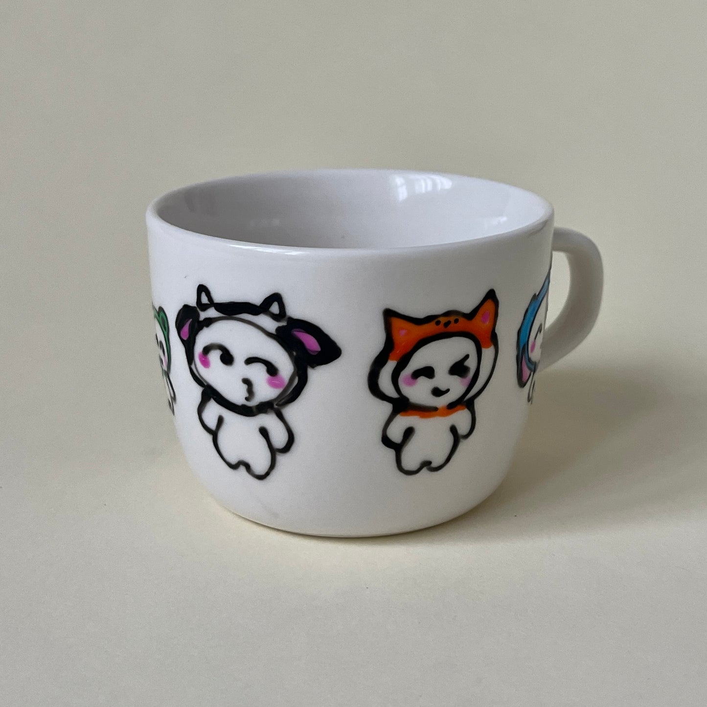 Baby animals mug