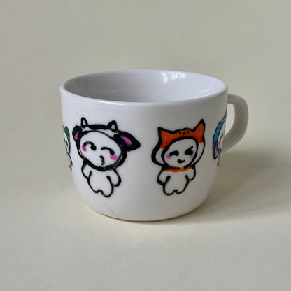 Baby animals mug