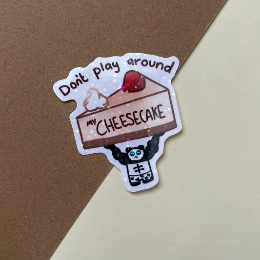 Cheesecake sticker