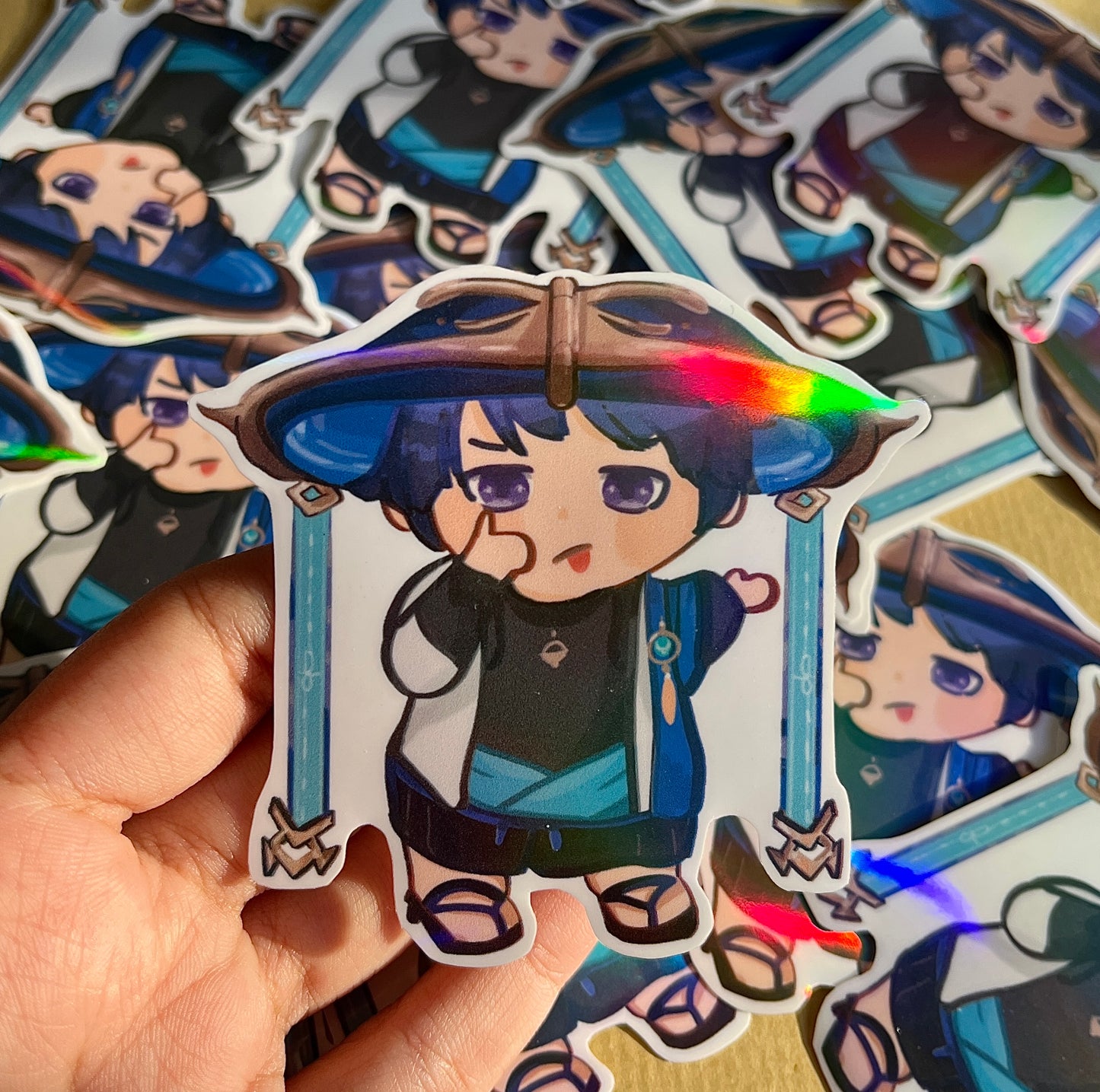 Scaramouche sticker