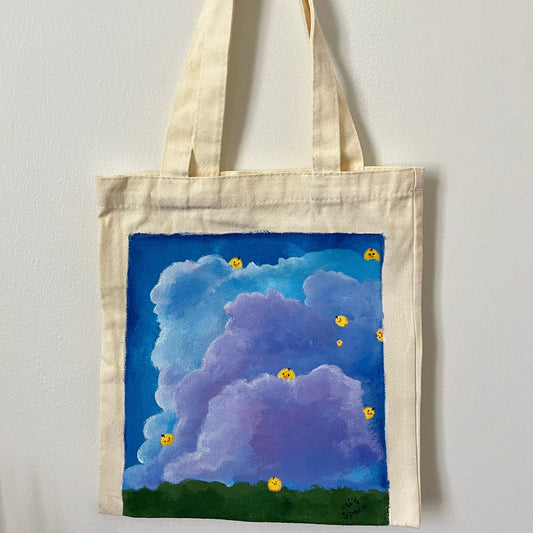 ducky sky Tote Bag